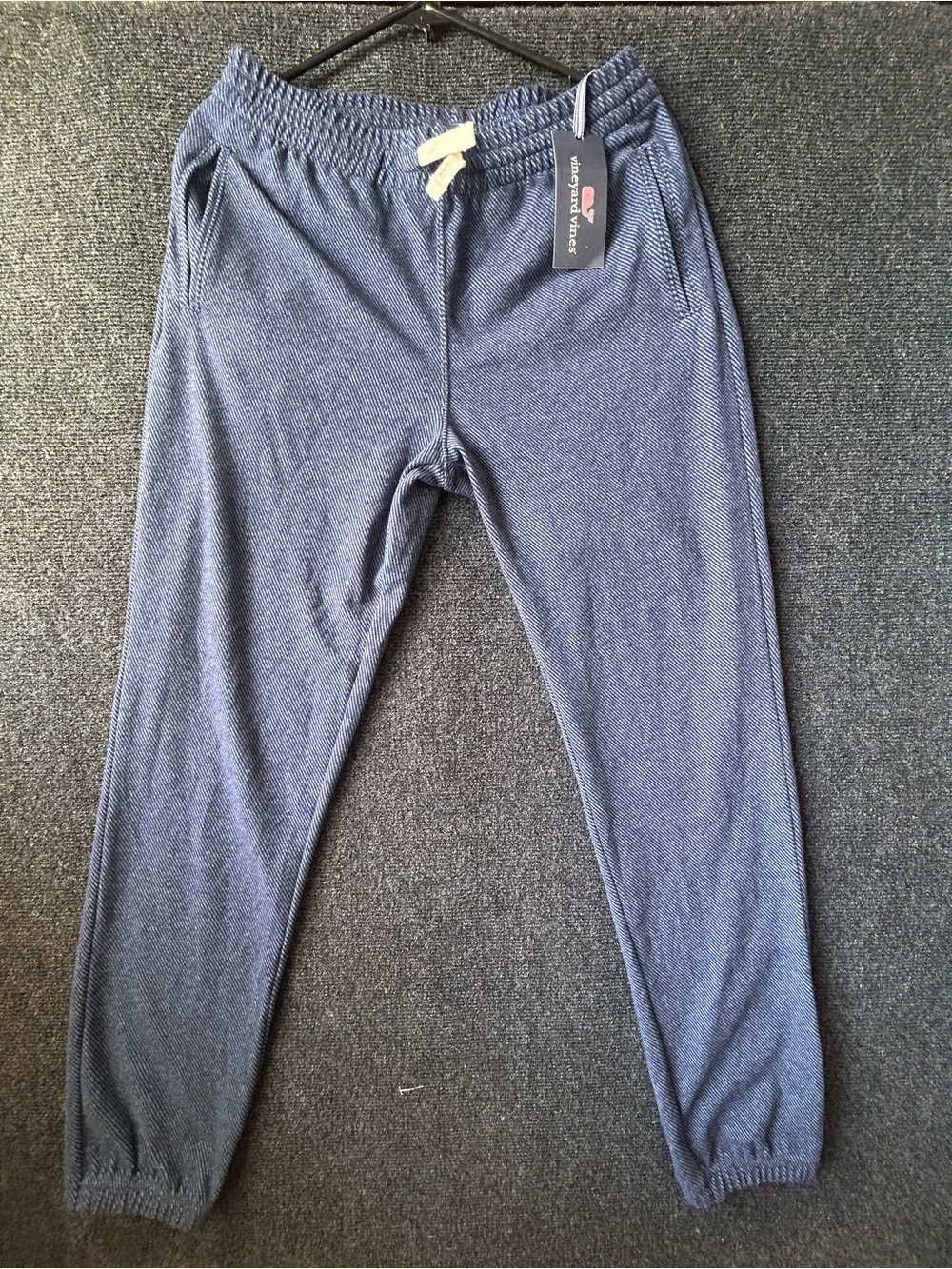 Vineyard Vines Men’s Blue Jogger Pants XL Performance Athletic Casual